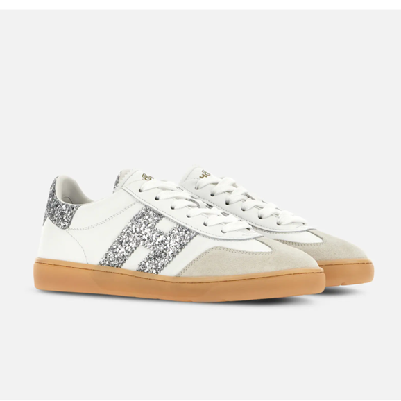 1YY1215-068 HOGAN Sneakers Hogan Cool White Silver #HXW6470FB60UP90351 (S-BR-E)
