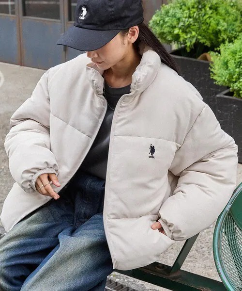 日本 U.S. POLO ASSN 立領 澎澎麵包外套 男女生外套 保暖外套 鋪棉外套