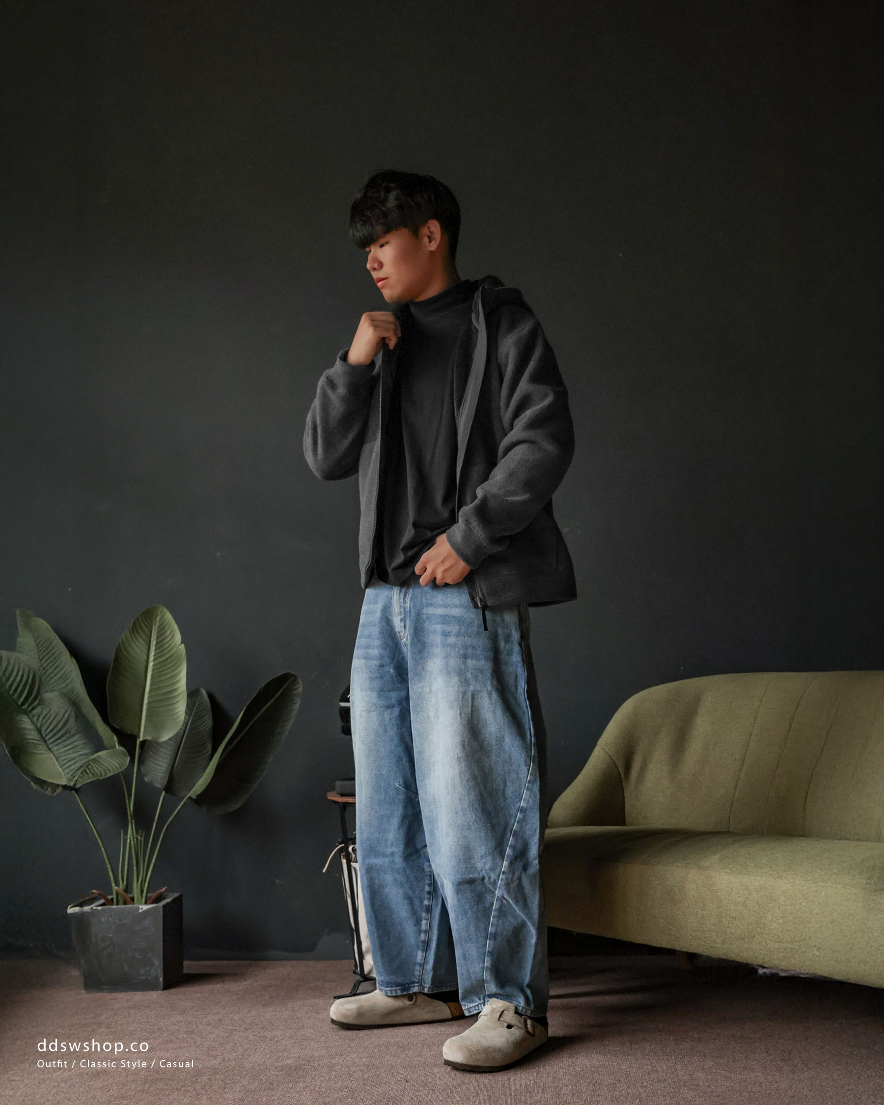 "代購" THE NORTH FACE 25FW M'S FURRY EX FLEECE HOODIE 絨毛抓絨連帽衫 NJ4FR62