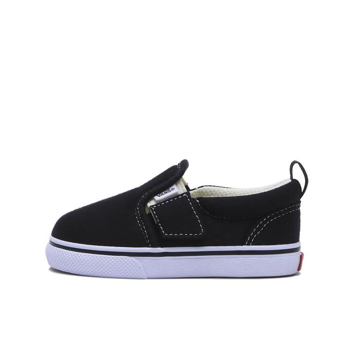 Vans Slip On 日本新款 黑色 黑白 基本款 好穿脫 小童 童鞋 V98TDL