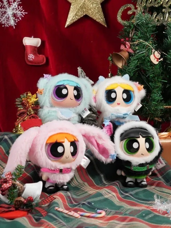 正版授權 飛天小女警 斗篷 毛絨公仔盲盒