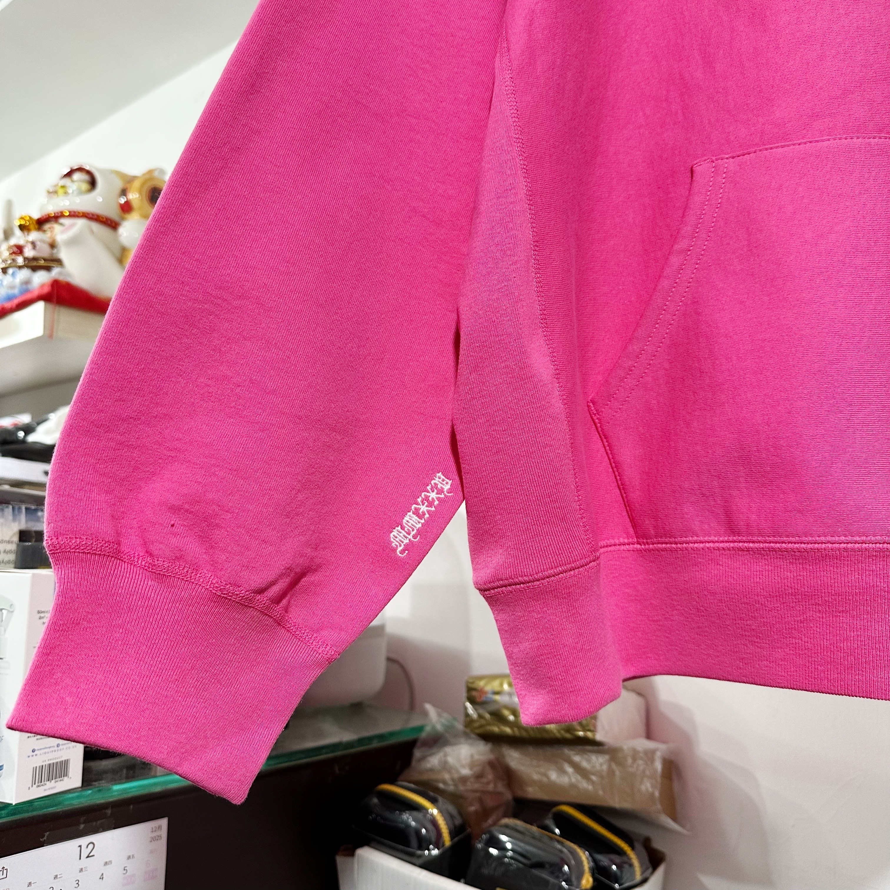 Supreme  FW25 Box Logo Hooded Sweatshirt - Magenta