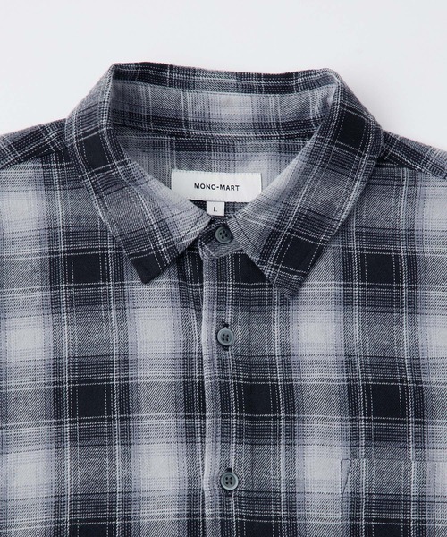 日本 MONO-MART Oversized Check Shirt [sh1606]