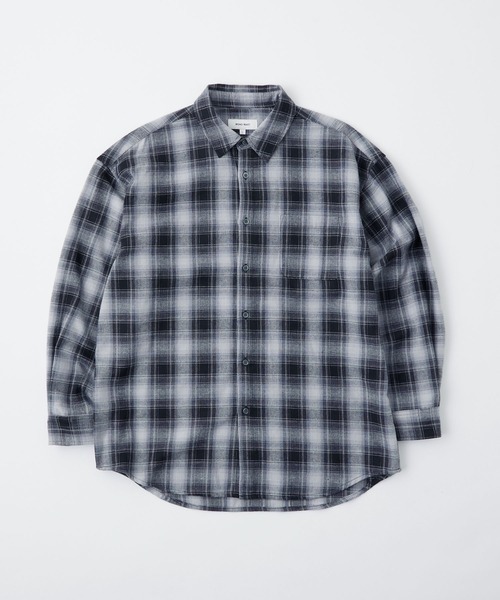 日本 MONO-MART Oversized Check Shirt [sh1606]