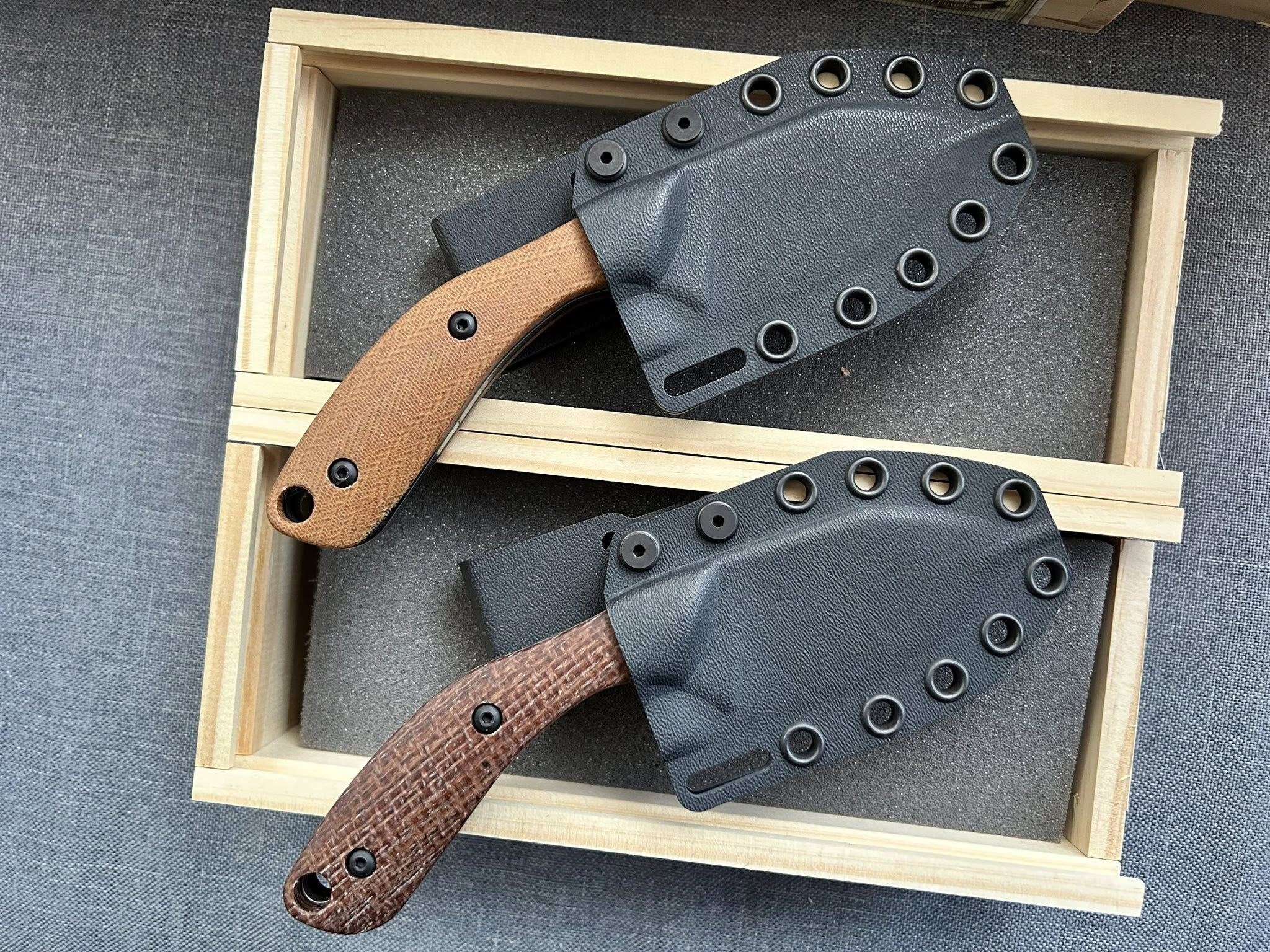 White River and Smith & Sons Knife Company Apex