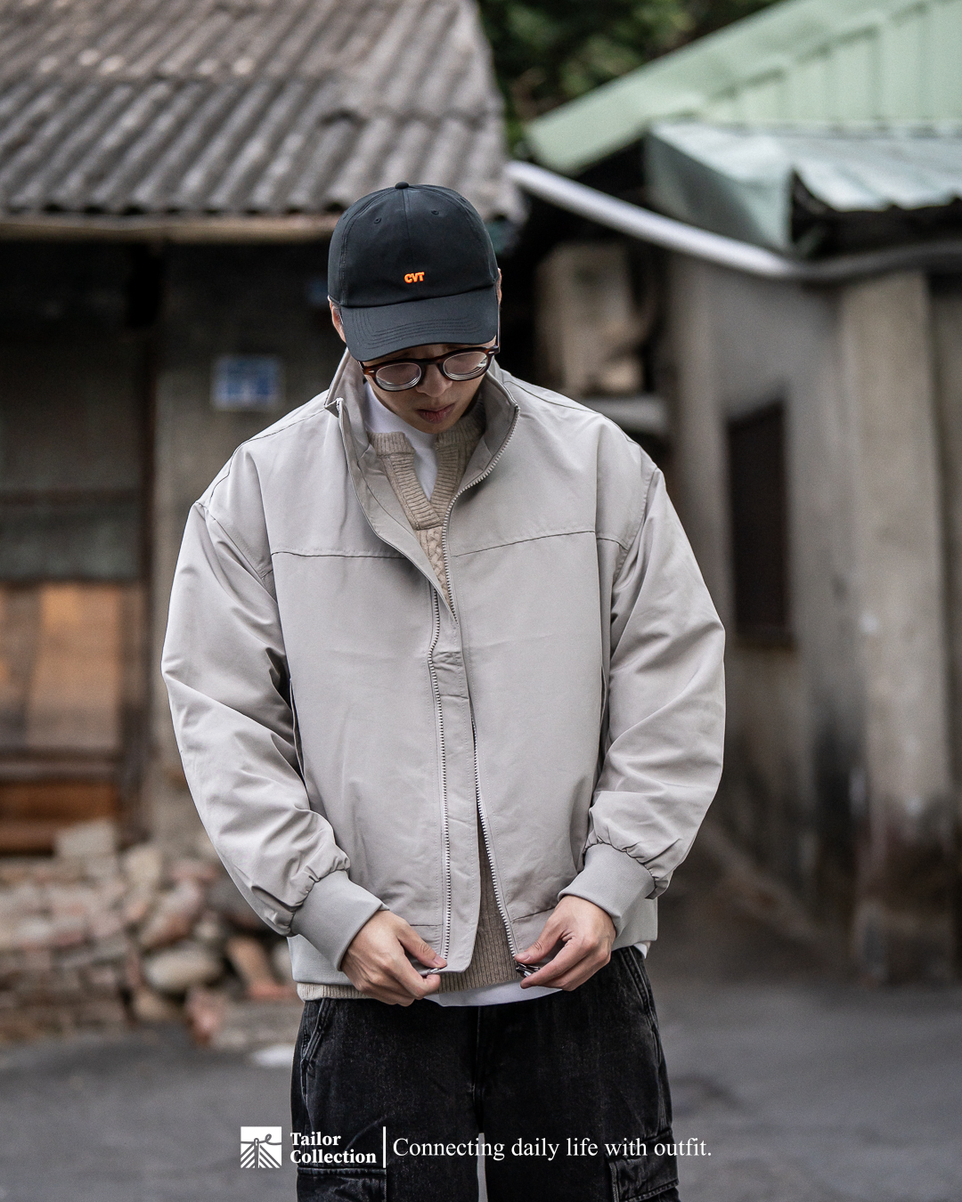 #預購 Tailor collection 美式 三防立領 棒球夾克外套 兩色