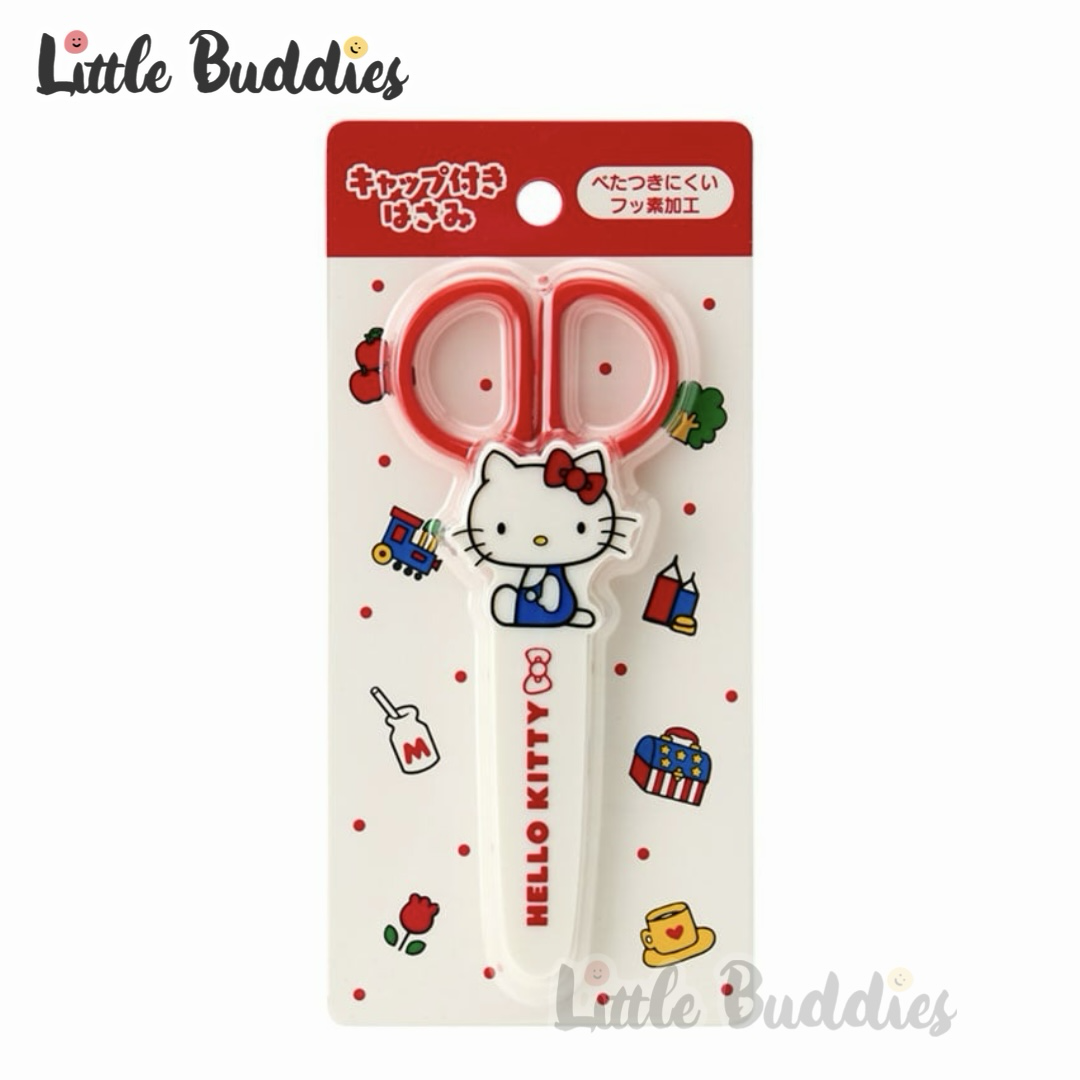 日本 Sanrio 復古懷舊文具系列 防沾黏較剪