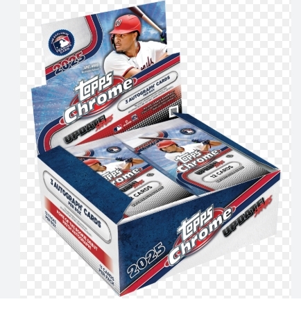 2025 Topps Chrome Update Baseball  Jumbo*2盒選隊團MP121501