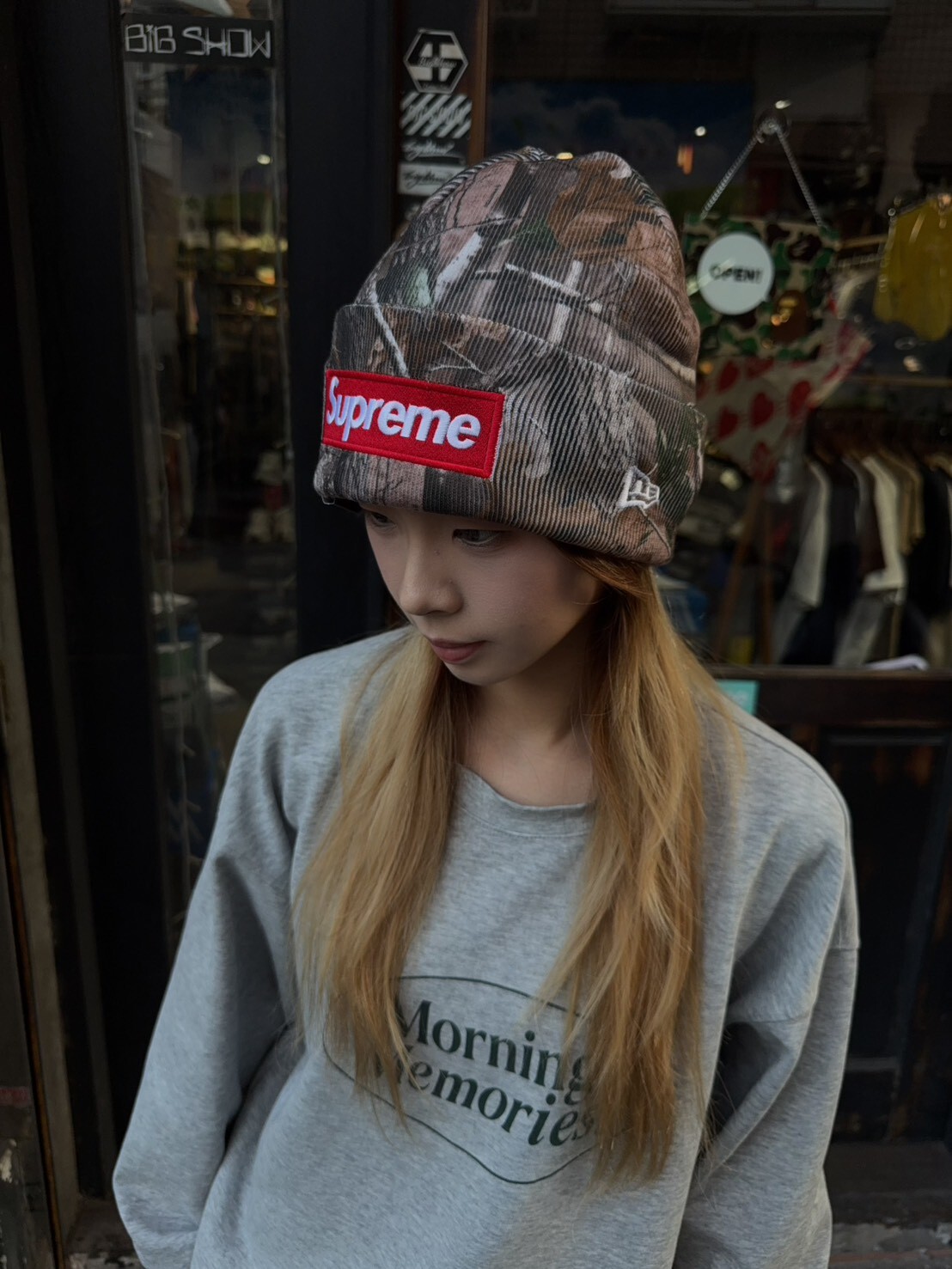 supreme X new era box logo 冷帽