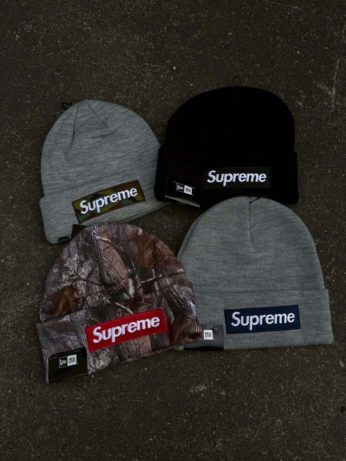 supreme X new era box logo 冷帽
