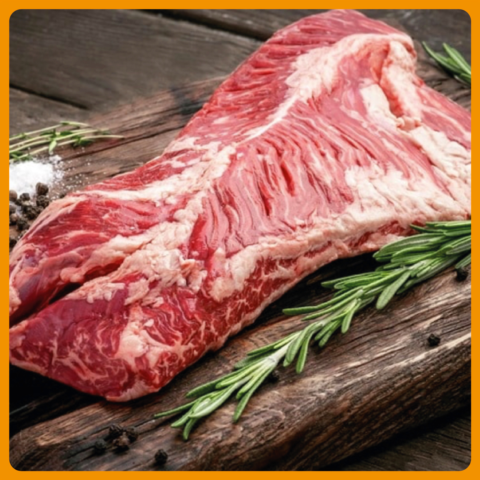 Russian Beef Hanging Tender Boneless (Frozen) (1.6-1.8kg)