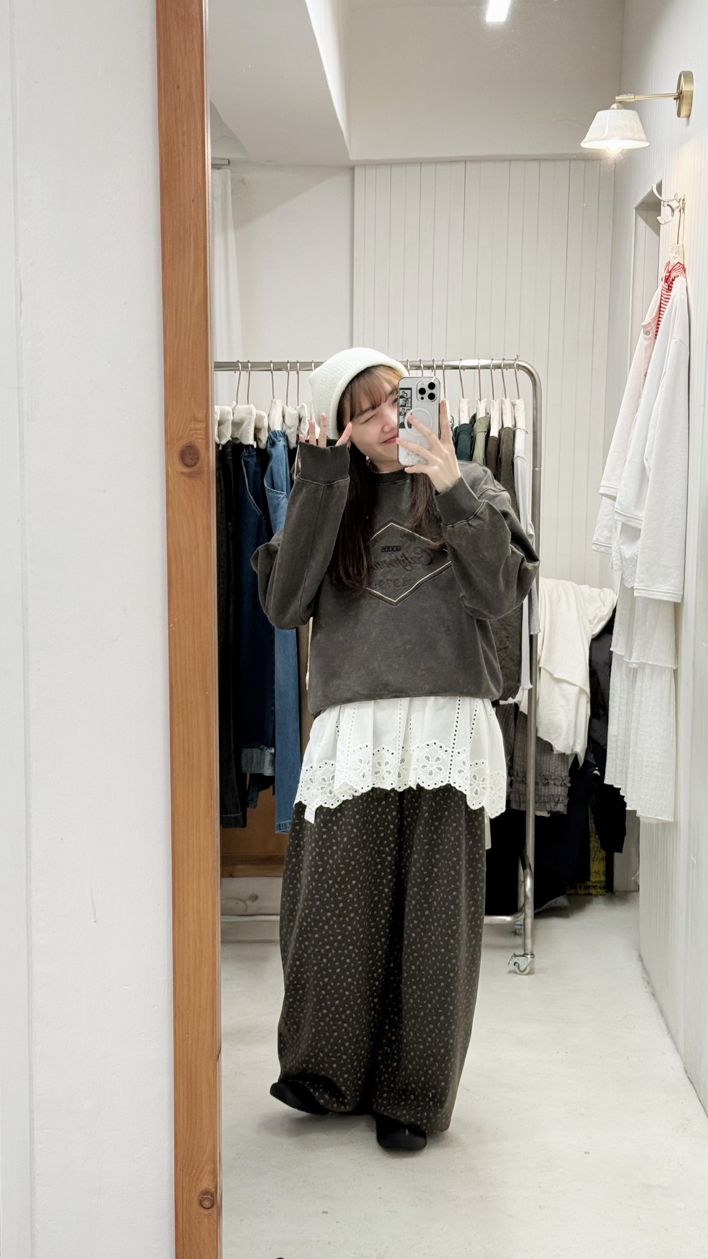 California刺繡圖案衛衣