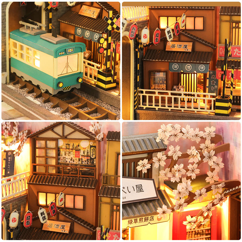 DIY “Sakura Holiday” Miniature House