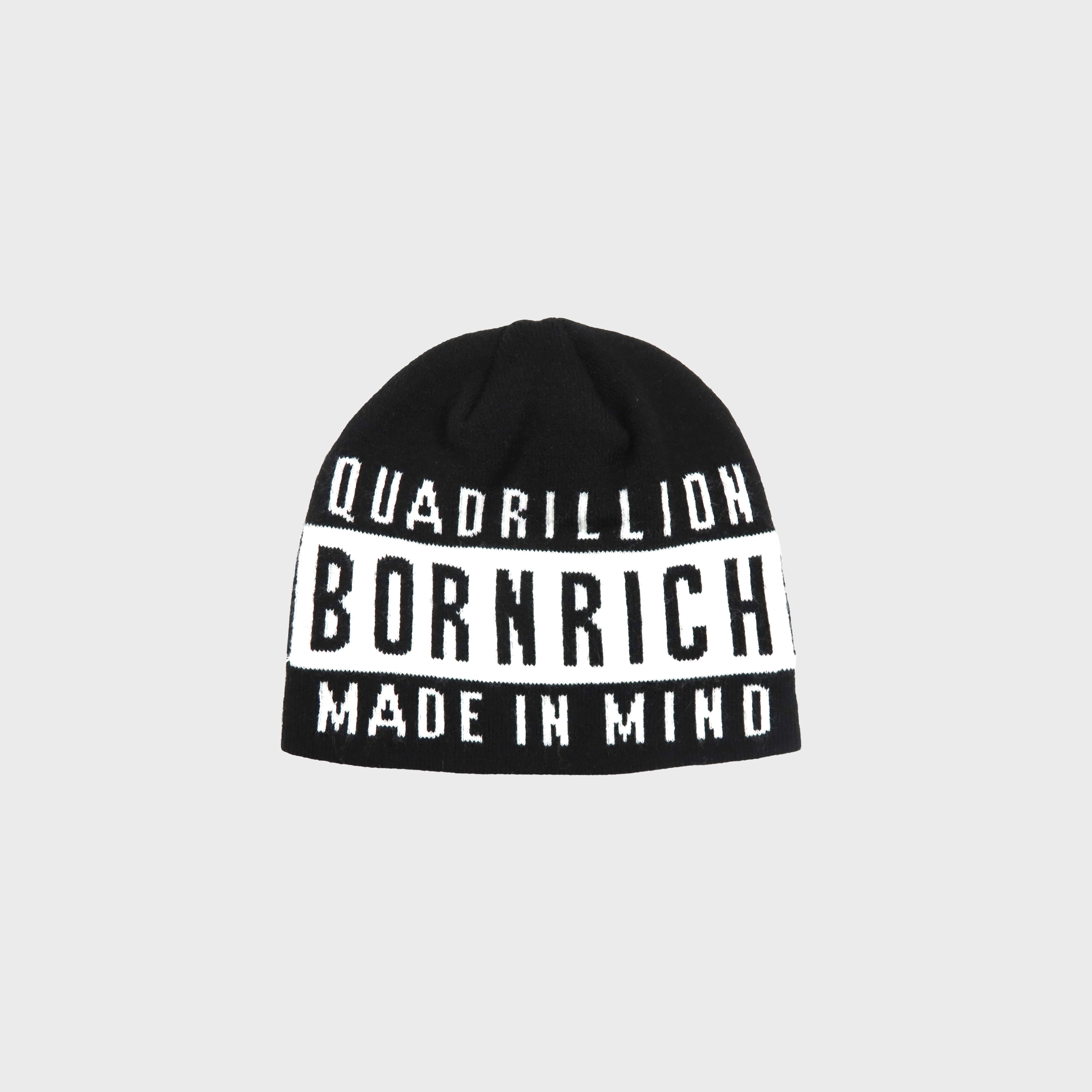 Bornrich｜Quadrillion Beanie (Black)