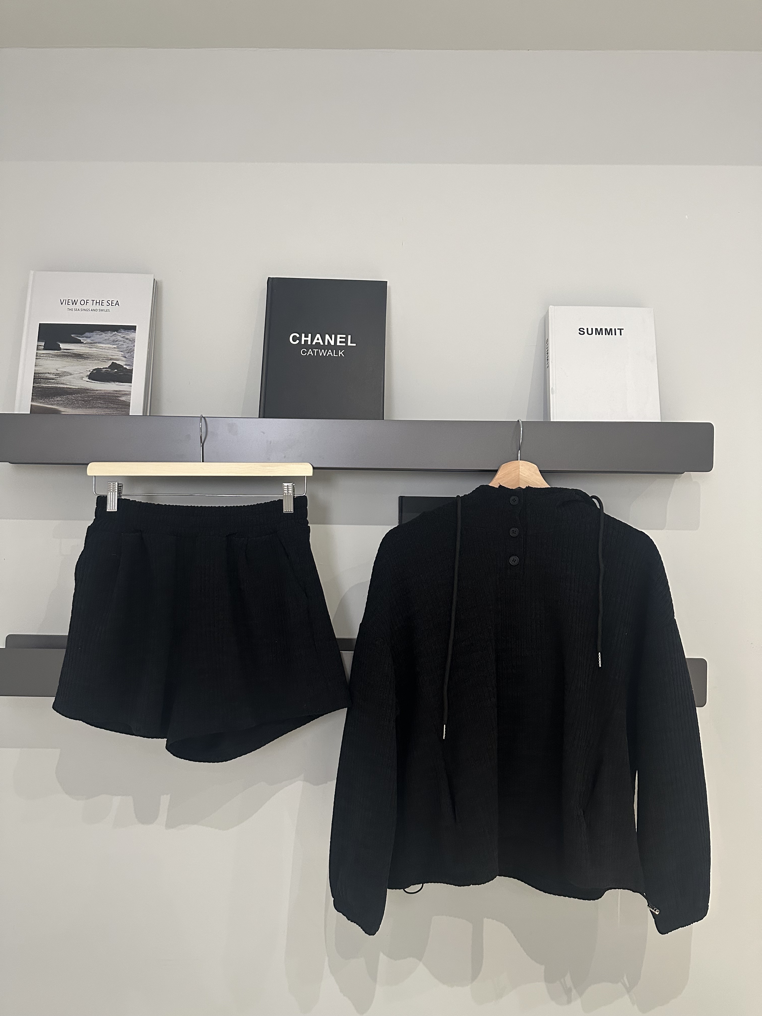 （現貨）#AG49 坑條1+1套裝(黑/灰/杏)