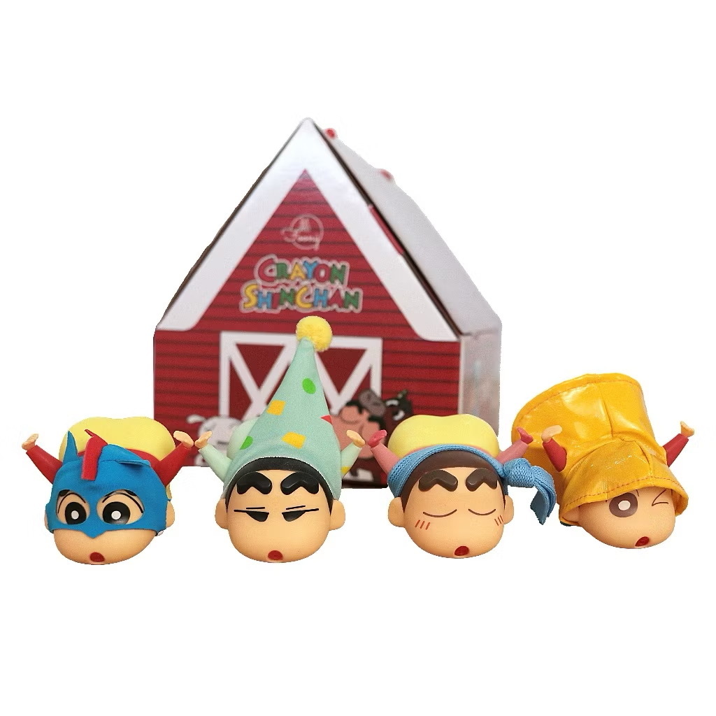 泰國聖誕節 限量 蠟筆小生鼻通  一套4件