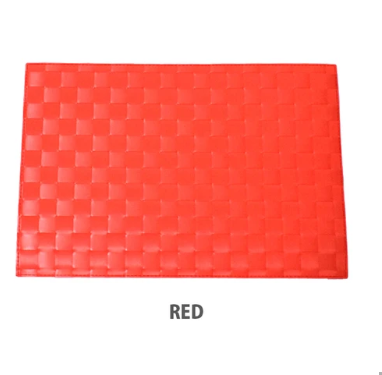 日本EXCELSA網狀餐墊(紅) (非日本製)