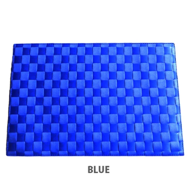 日本EXCELSA網狀餐墊(藍) (非日本製)