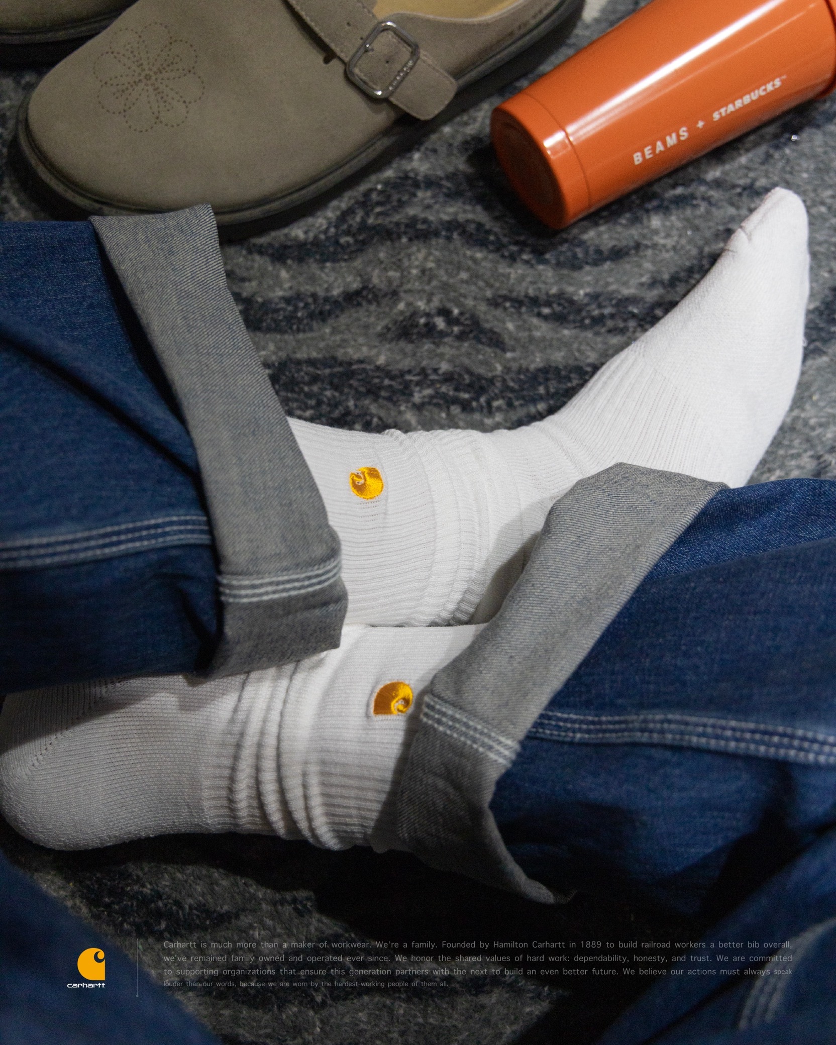 Carhartt - SC2252M - Force® Midweight Crew Sock 2-Pack