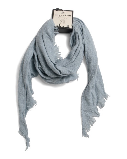 【預購】Q121501 ANNE KLEIN 圈圈三角圍巾