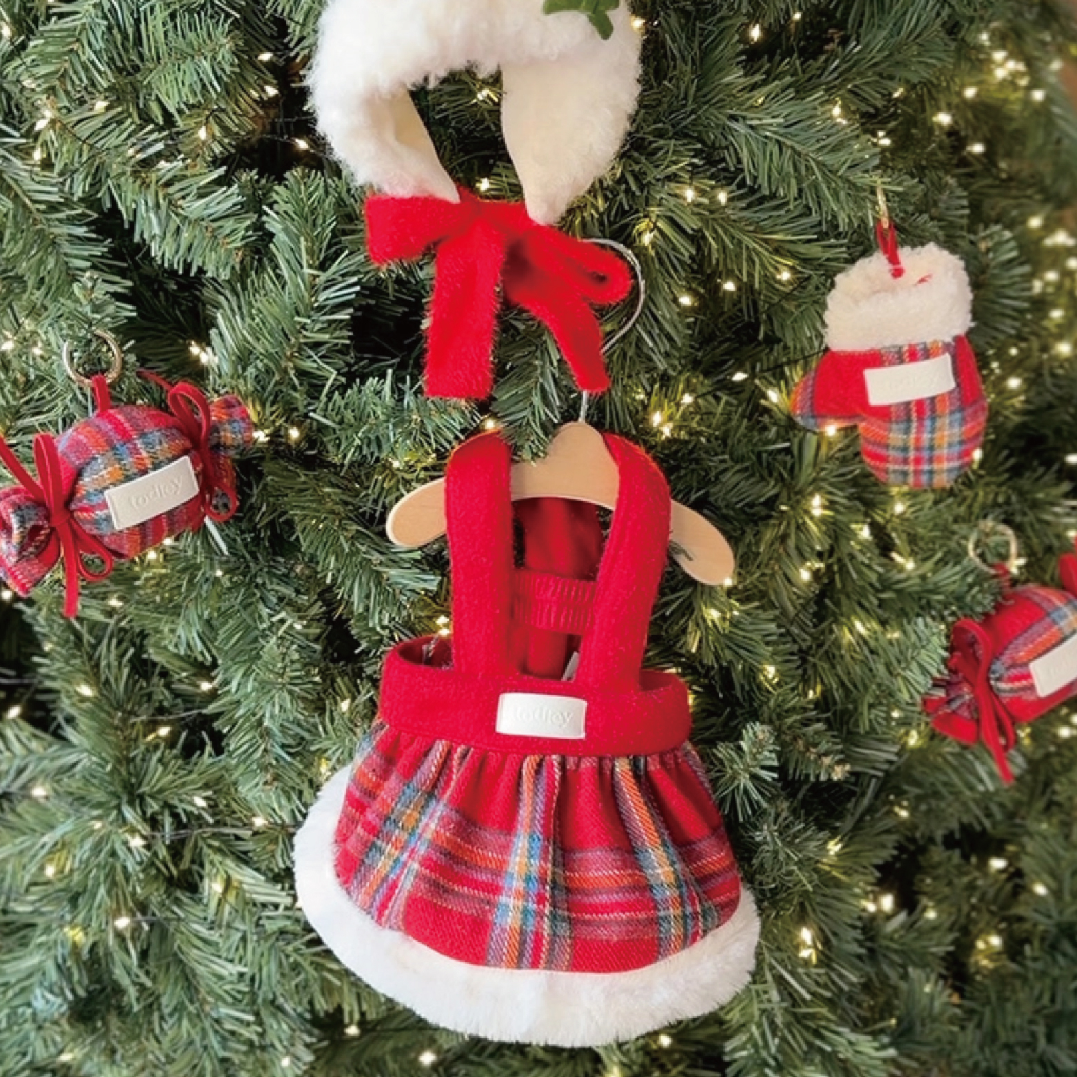 毛呢糖果鑰匙圈