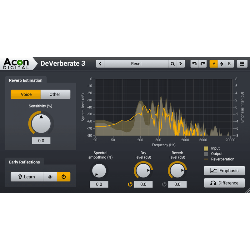 Acon Digital DeVerberate 3｜去混響效果器