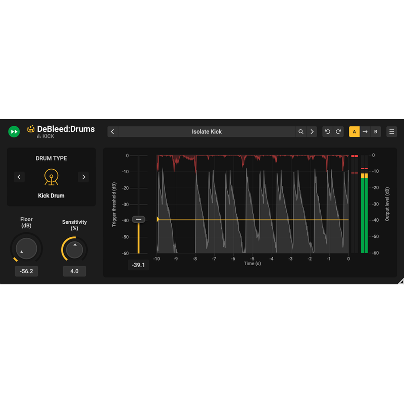 Acon Digital DeBleed:Drums｜鼓組去雜訊工具
