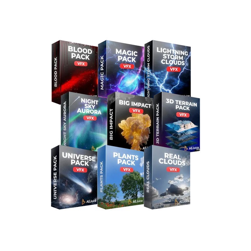 AEJuice Film VFX Bundle｜特效套裝