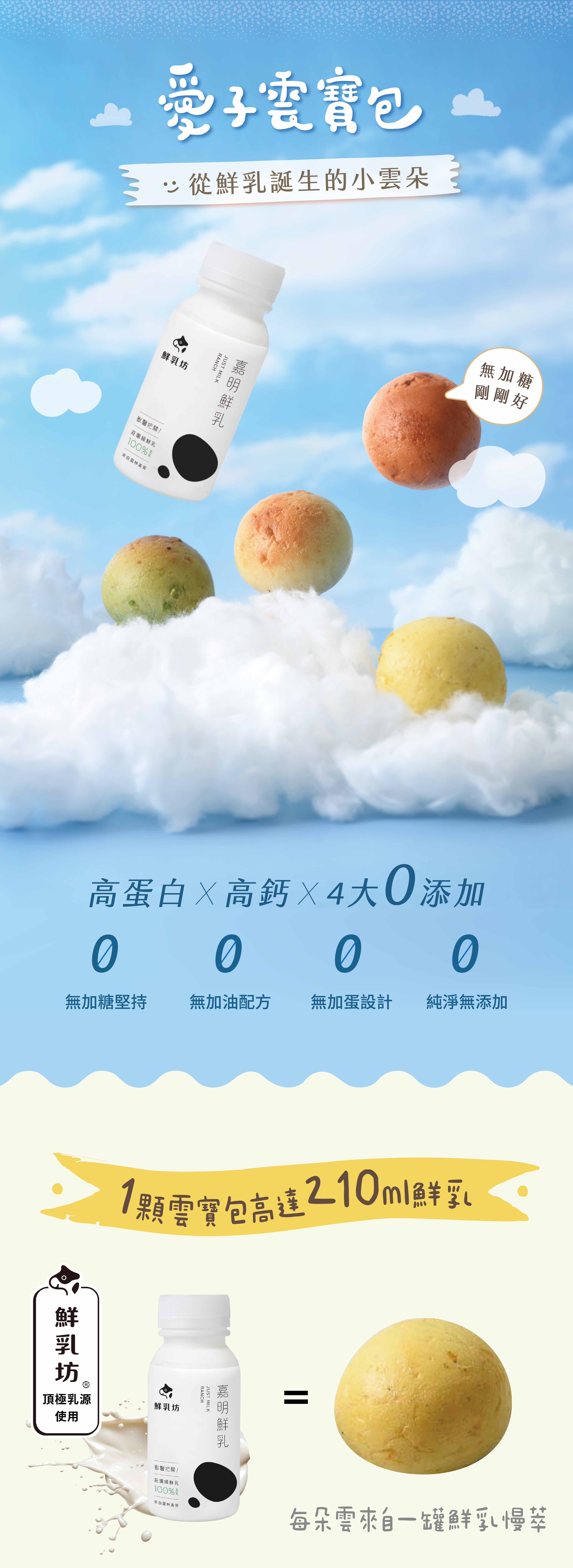 雲寶包營養價值