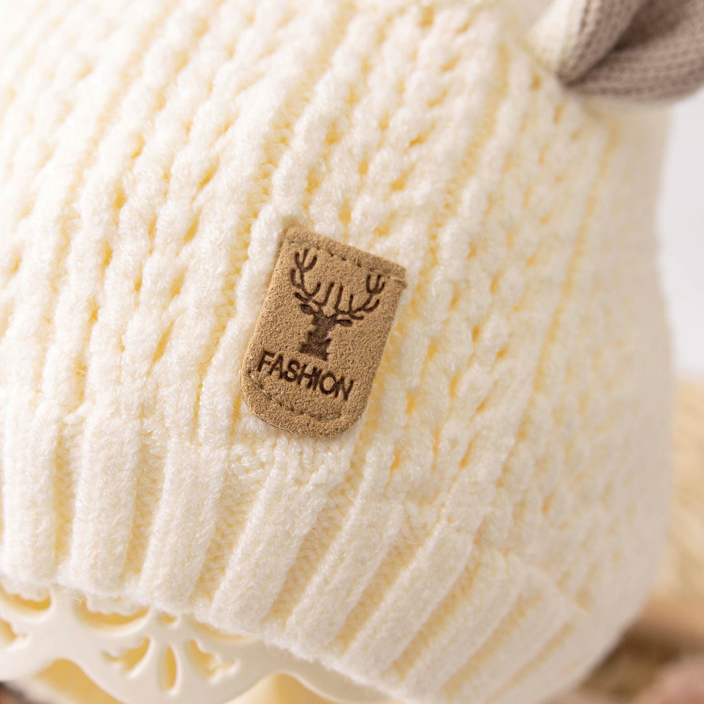 【JA1580】長頸鹿造型針織寶寶帽