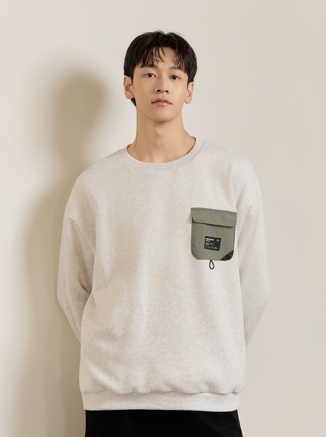 【期間限定】工裝口袋大學TEE