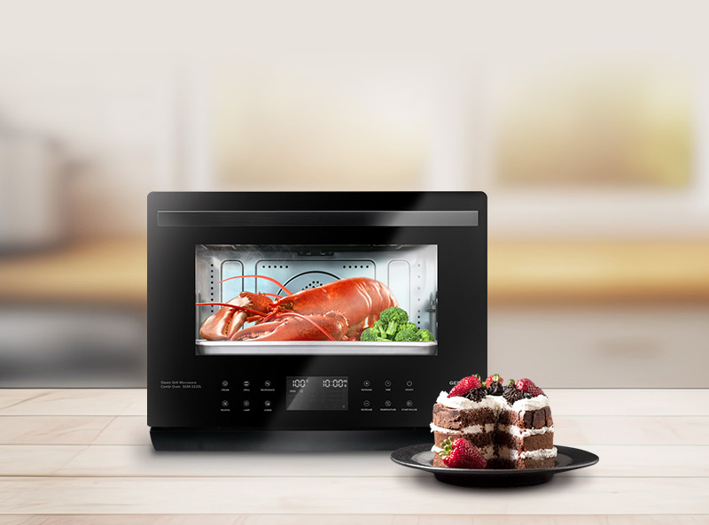 聖誕蛋糕,士多啤梨杯子蛋糕,微蒸烤焗爐,德國寶焗爐,聖誕派對甜品