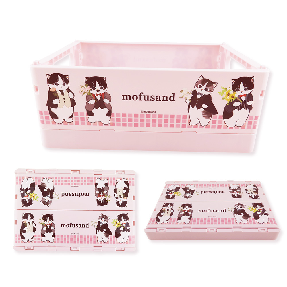 Mofusand貓福珊迪-摺疊收納盒