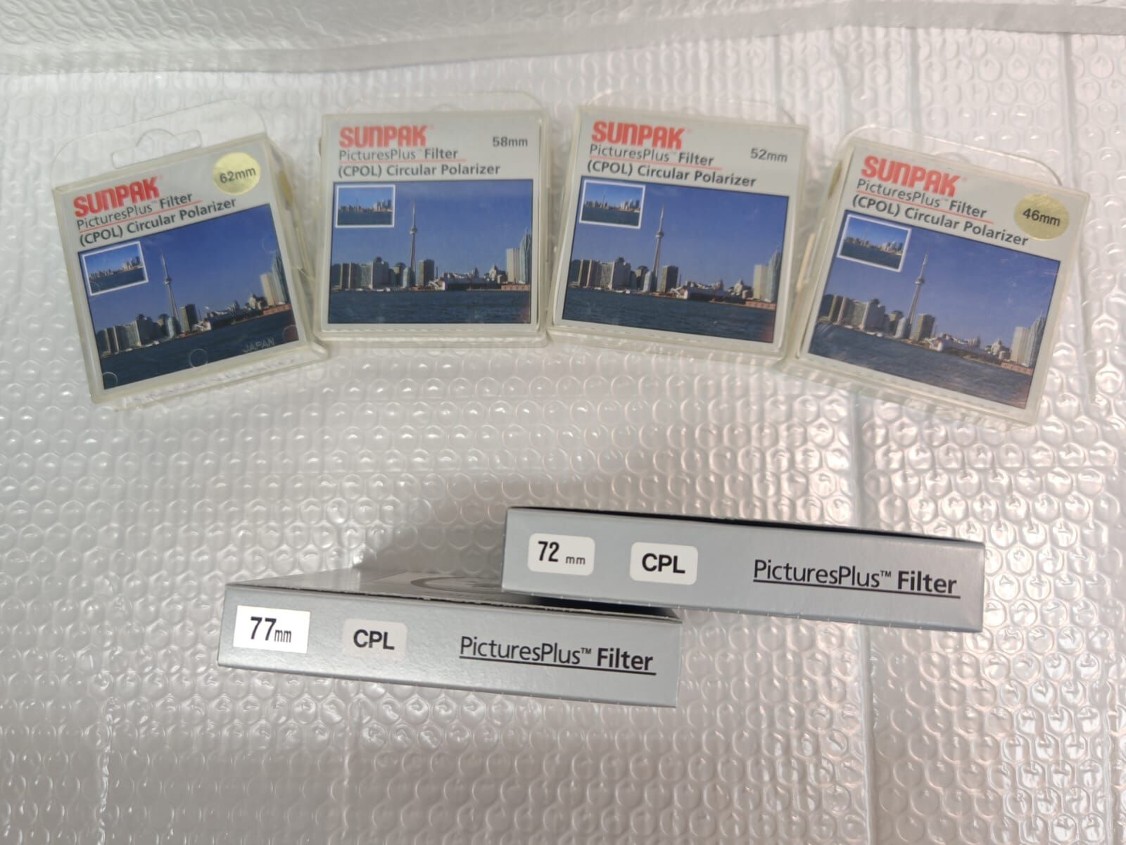 日本製造 Sunpak CPL Filter  46mm 52mm 58mm 62mm 72mm 77mm 偏光鏡 Made in Japan