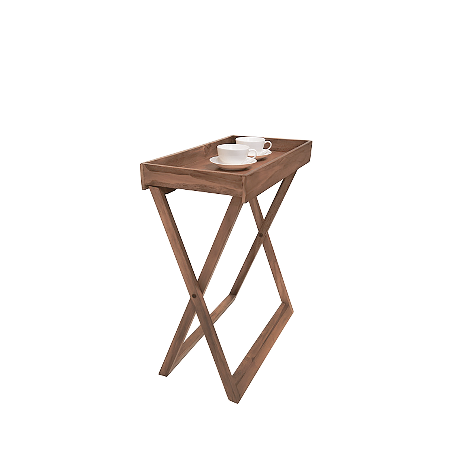 Kaga 打折式美胡色托盤邊几〔CB262SW〕