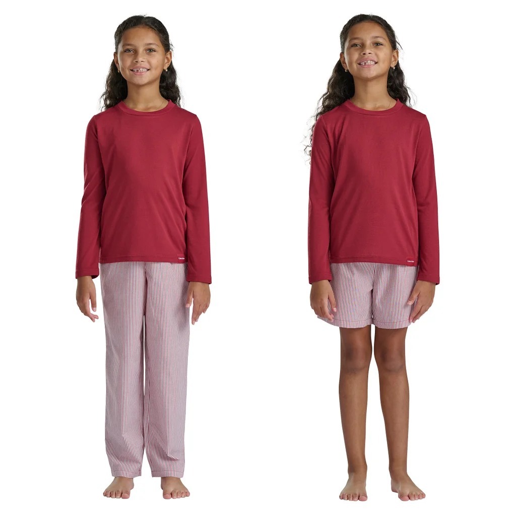 【預購】Q121507 Calvin Klein 兒童三件式睡衣