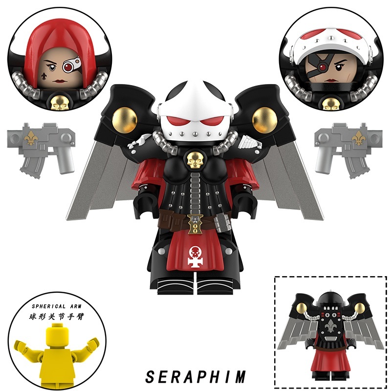 40K Seraphim Custom Minifigures Minifigs Fit Lego MY621