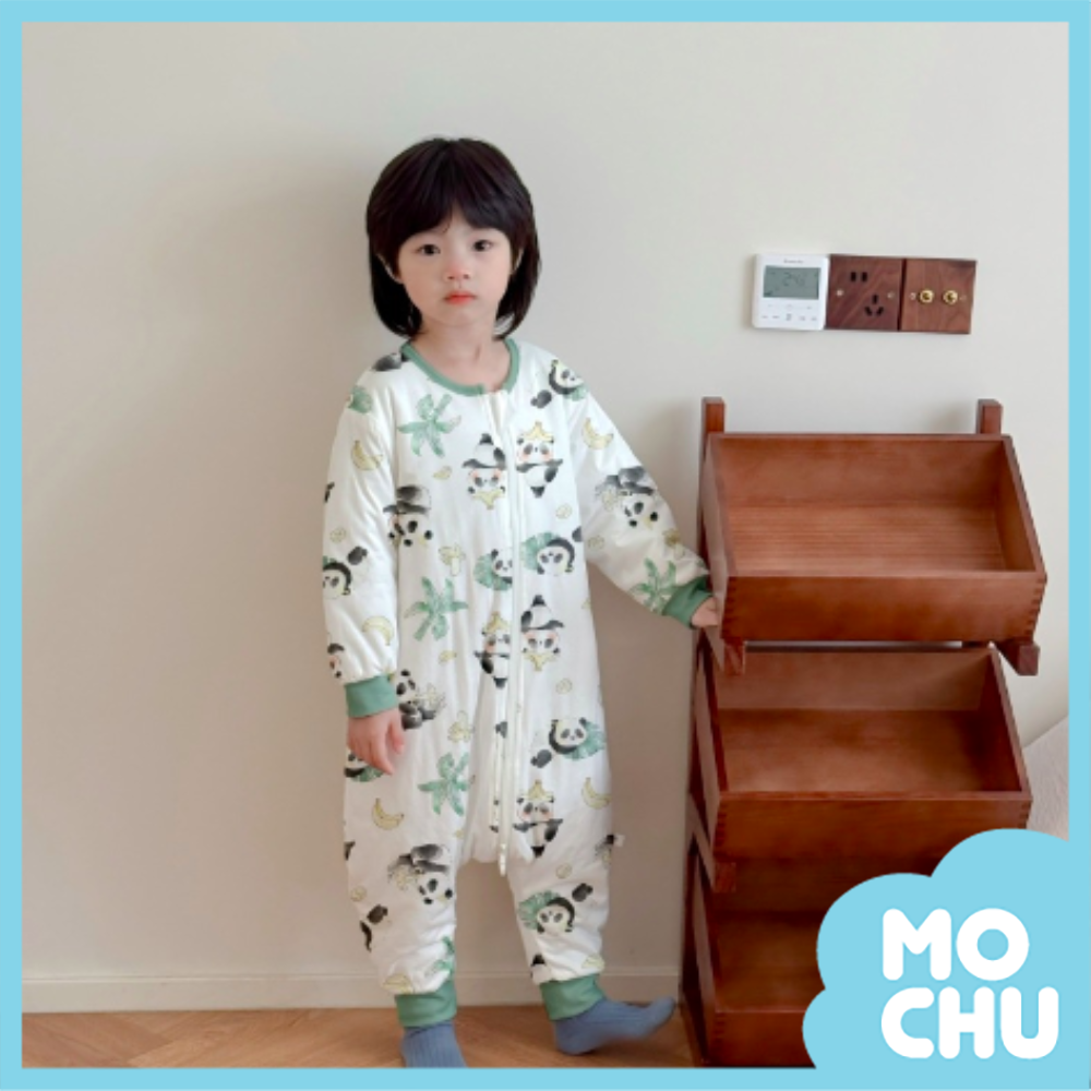 蕉蕉小熊貓兒童分腿防踢被