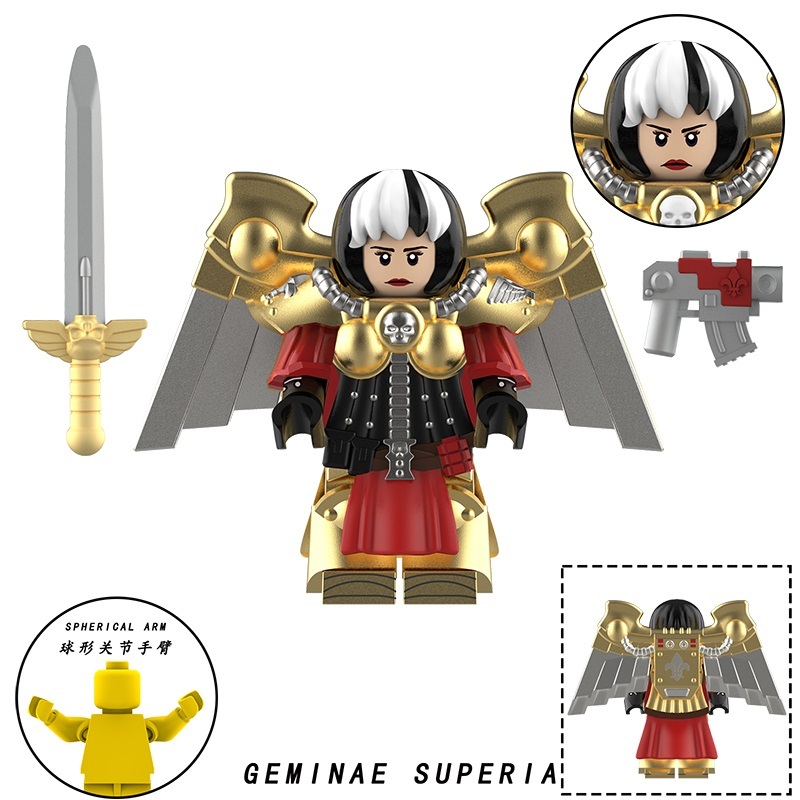 40K Geminae Superia Custom Minifigures Minifigs Fit Lego MY622