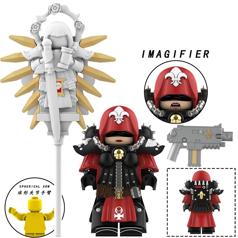 40K Geminae Imagifier Custom Minifigures Minifigs Fit Lego MY624