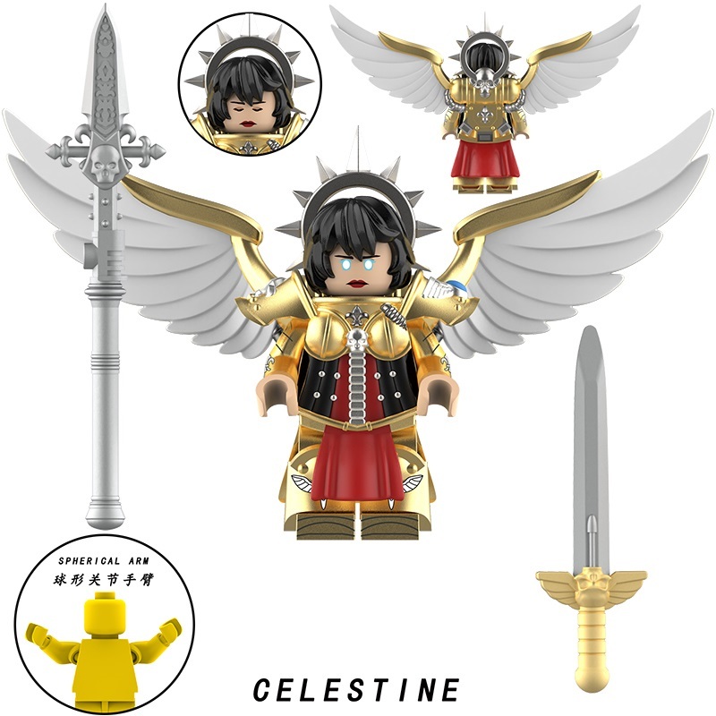 40K Geminae Celestine Custom Minifigures Minifigs Fit Lego MY625