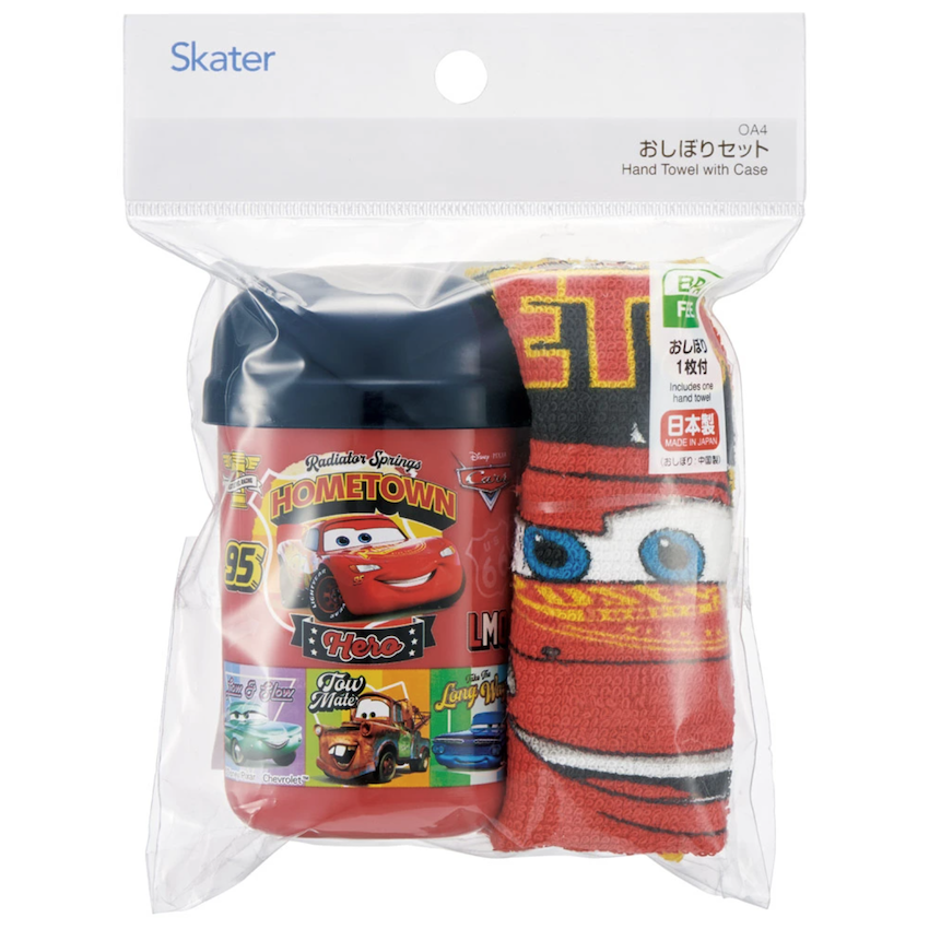 日本製 2026 新版 Skater 手巾套裝 - 反斗車王