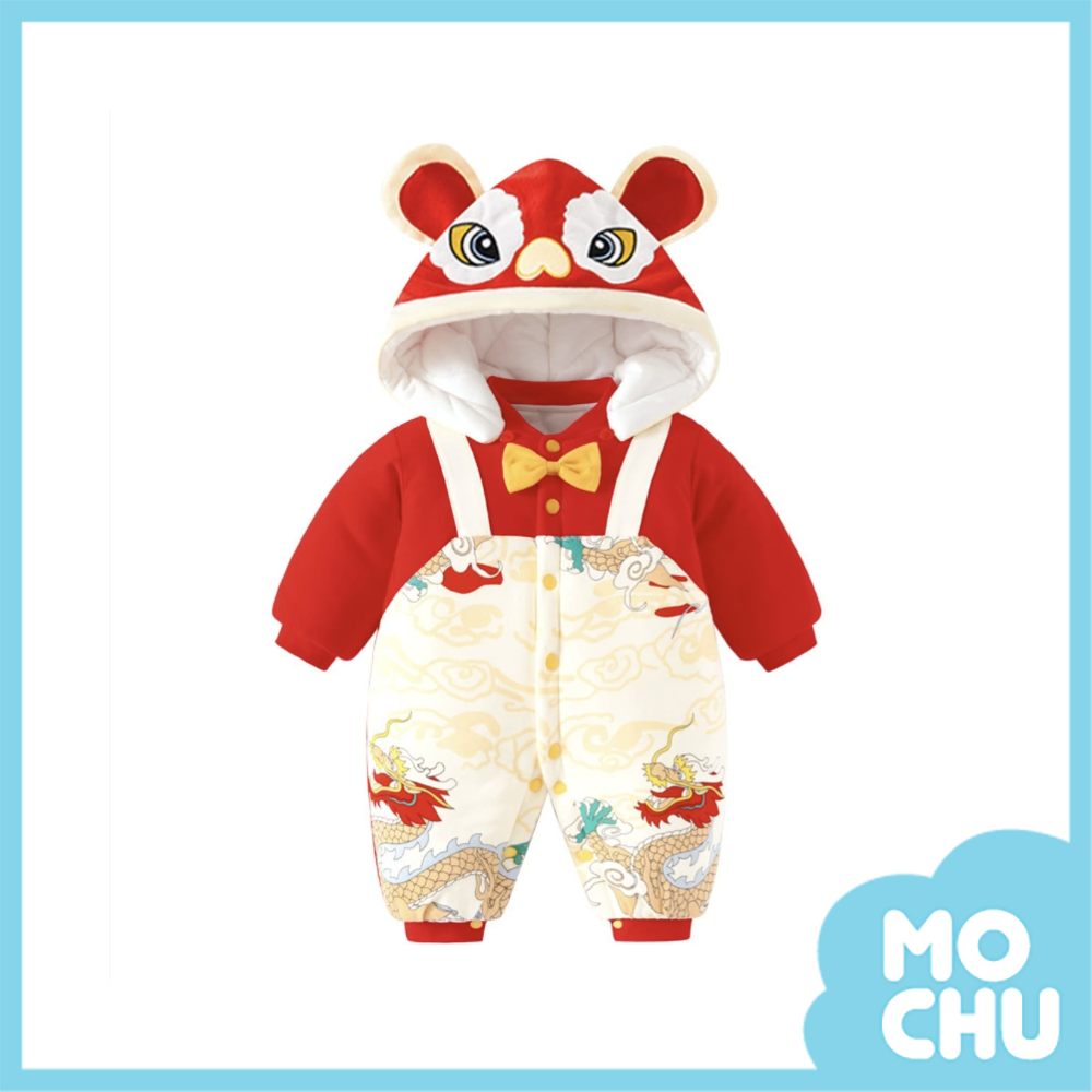 龍年大吉加絨加厚連身衣