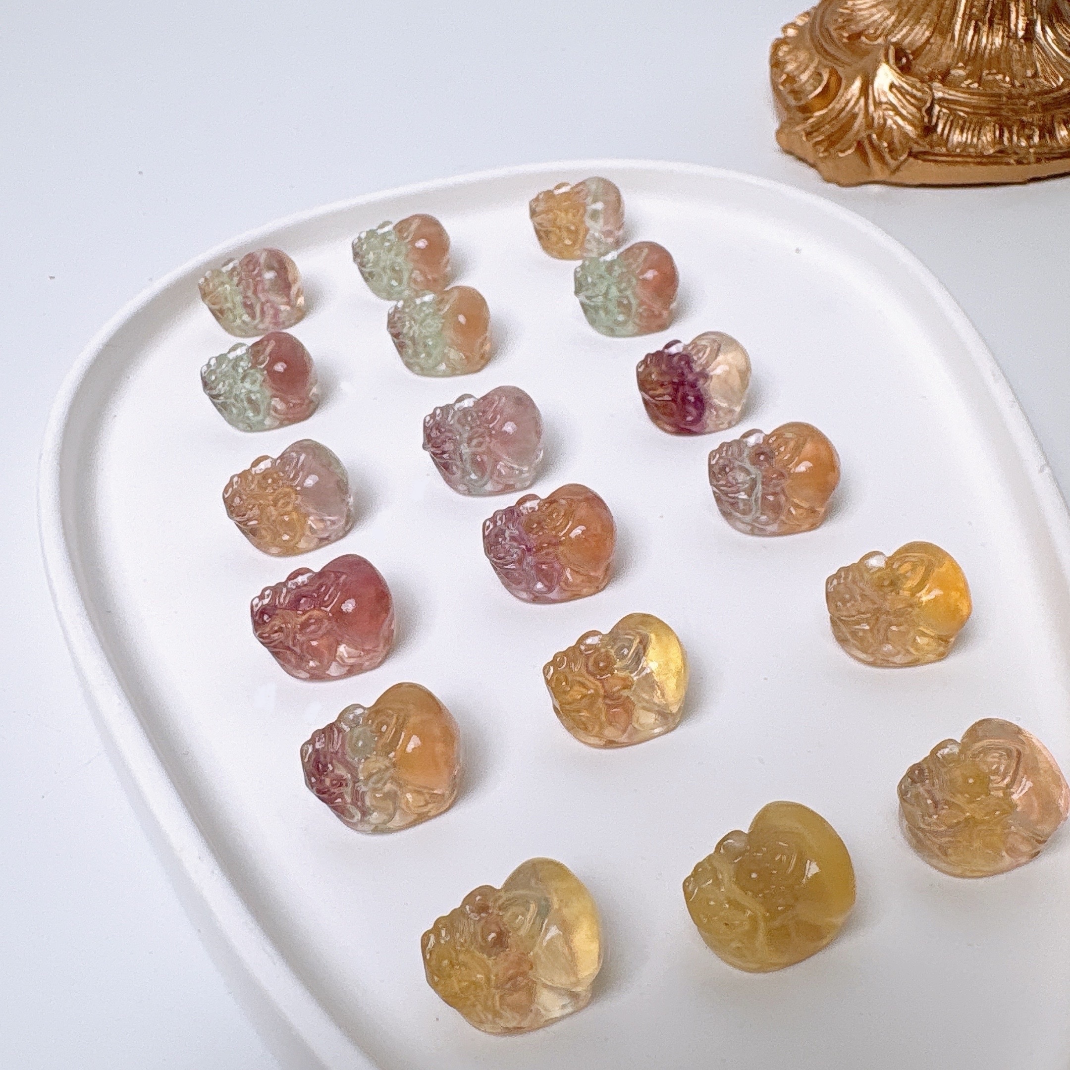 螢石貔貅守護掛飾｜招財｜守財