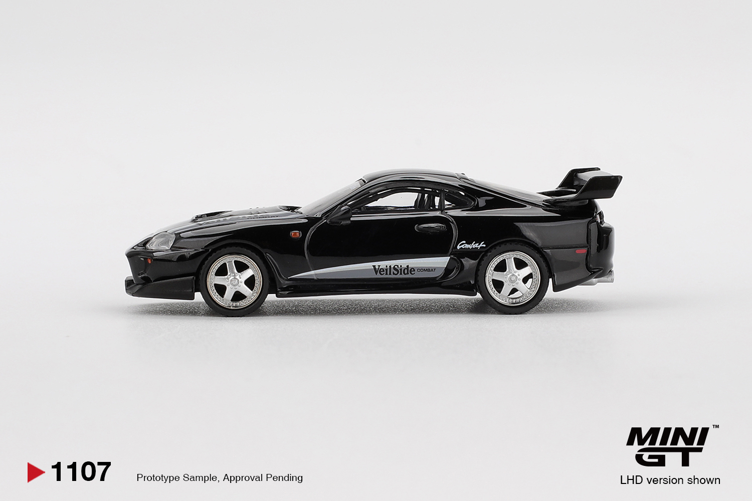 [預訂]Mini GT Toyota Supra VeilSide Combat V-II Black RHD