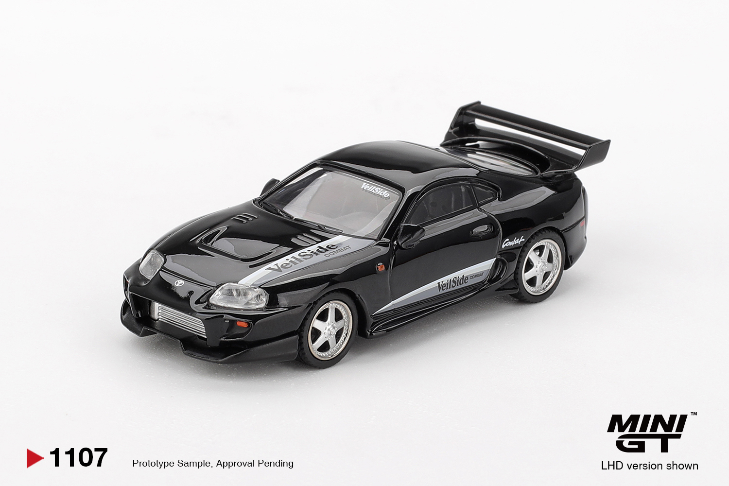 [預訂]Mini GT Toyota Supra VeilSide Combat V-II Black RHD