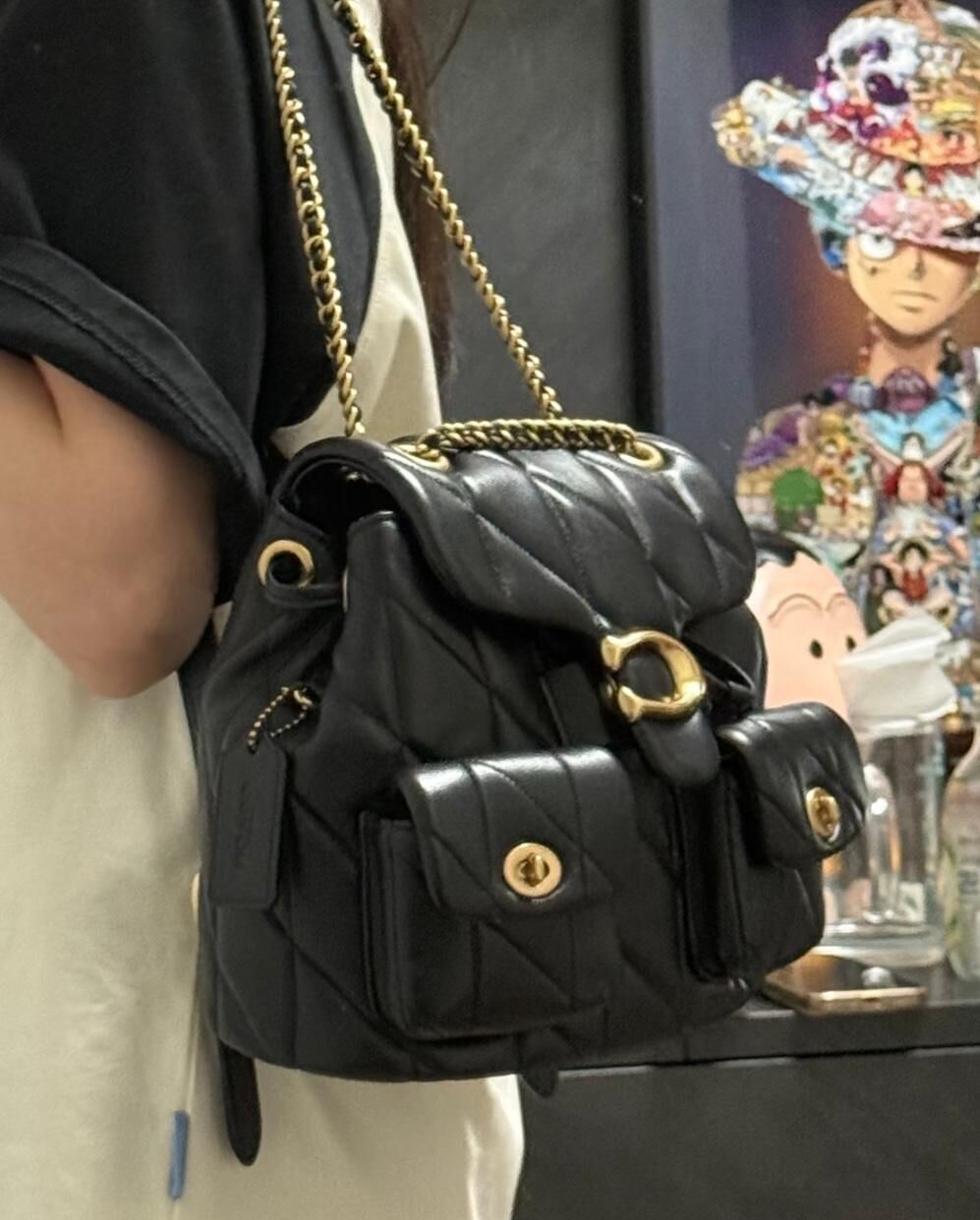 【預購】Coach K121602 Tabby 背包 (黑色)