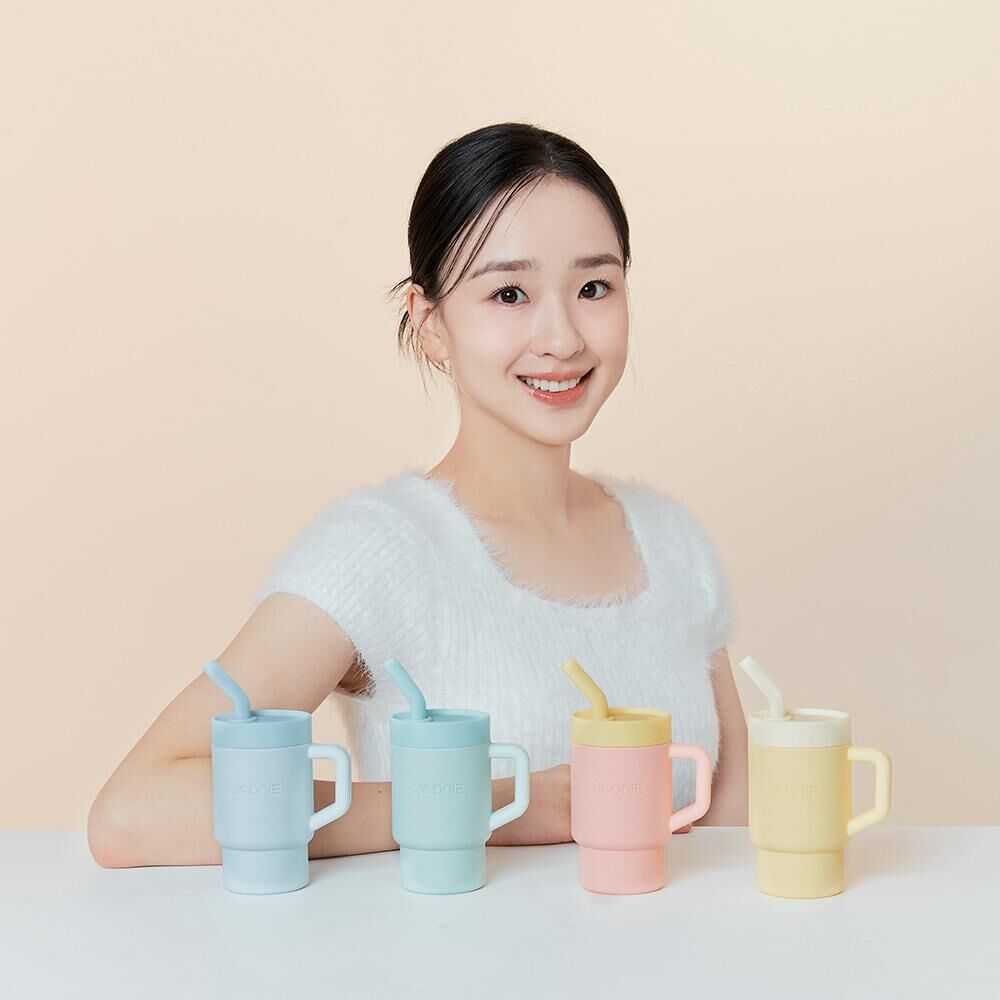 韓國Joonie 硅胶迷你吸管杯150ml