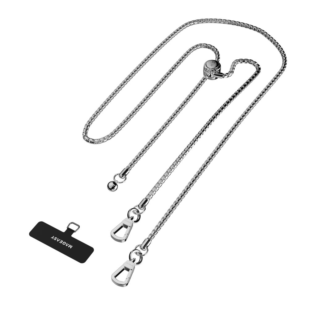 【MagEasy】金屬鏈掛繩 / 掛繩片組