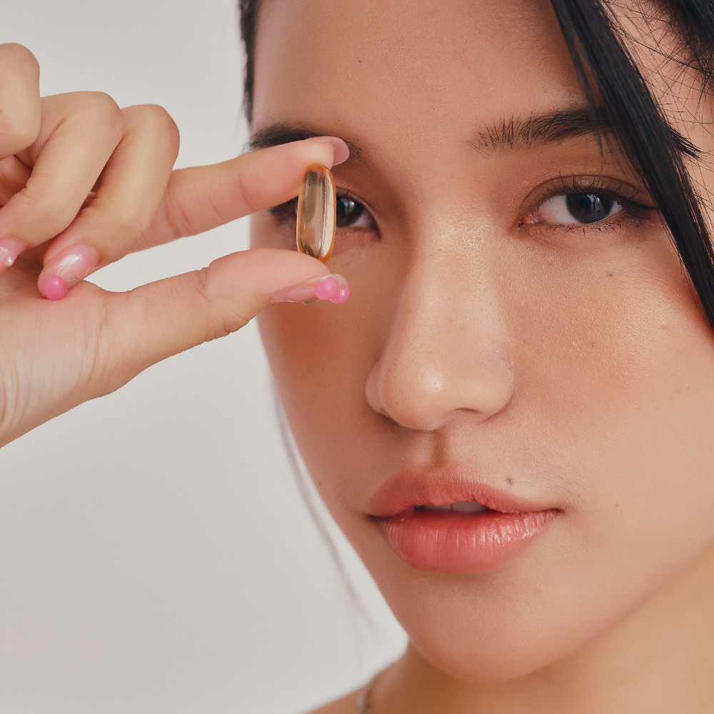 Qmomo O'dat Booty【Lubricating Love Capsule】-Rose (10pcs)
